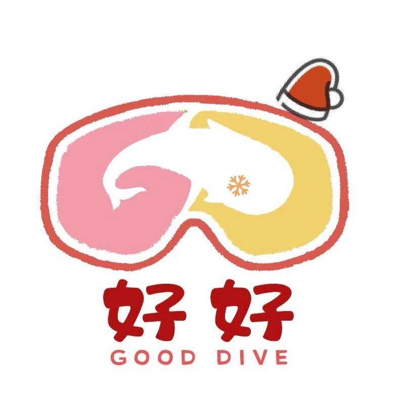 好好滑雪 GOOD SKI logo